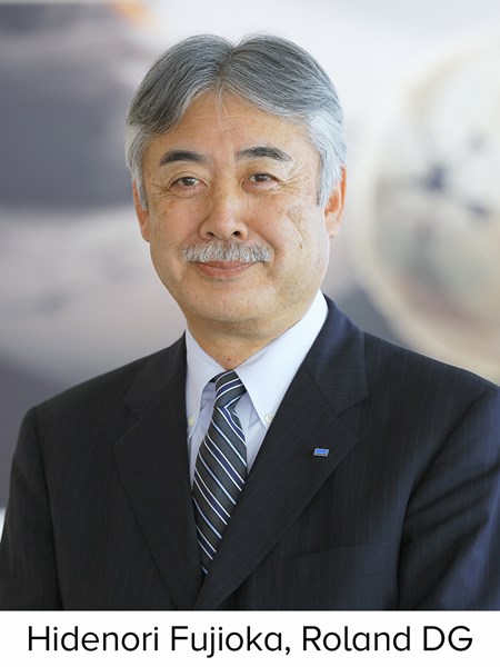 Hidenori Fujioka, Roland DG Corporation